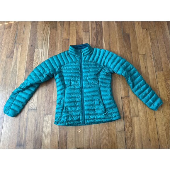 Big Agnes Tiago Sweater Jacket Down Package Women's Green Size Small - Picture 2 of 10